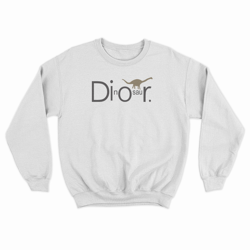 DIOR Dinosaur Parody Logo Sweatshirt at TeesPopular teespopular