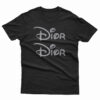 Dior X Disney Land Logo Parody T-Shirt