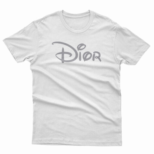 Dior X Disney Logo Parody T-Shirt