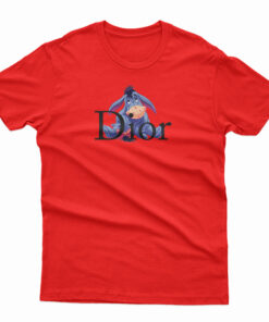 Dior X Eeyore Parody Logo T-Shirt