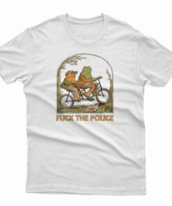 Frog And Toad Fuck The Police T-Shirt