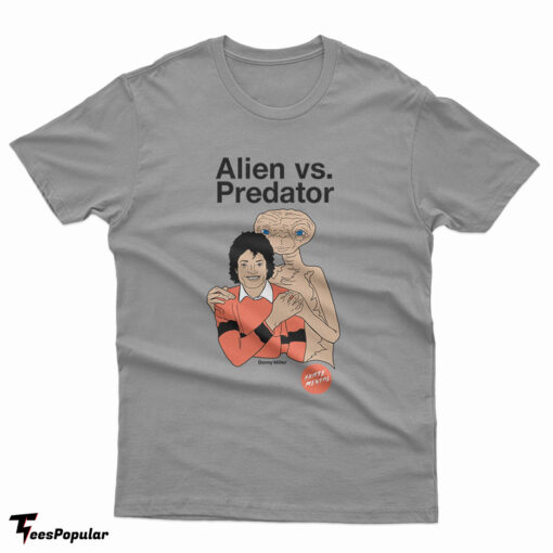 Alien Vs Predator Michael Jackson ET T-Shirt