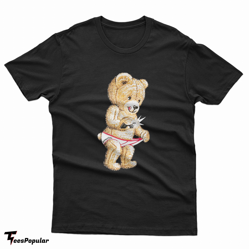 Giannis Antetokounmpo Teddy Bear Snap Box T-Shirt For UNISEX