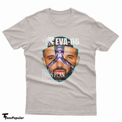 Drake Evangelion Eva 06 Gods Plan T-Shirt