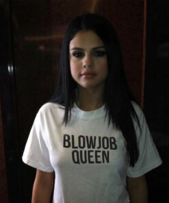 Selena Gomez Blowjob Queen T-Shirt