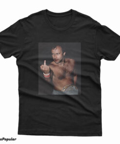 Phil Collins Middle Finger T-Shirt