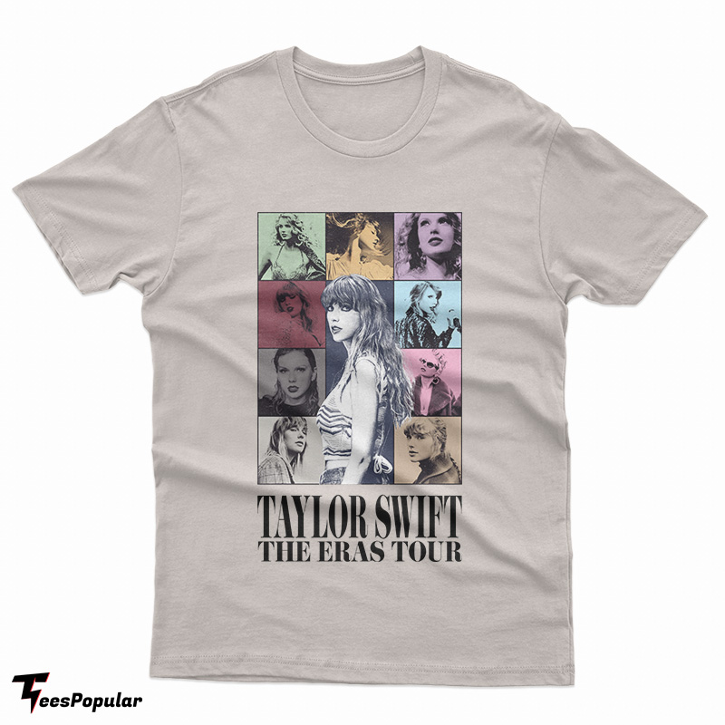 Taylor Swift The Eras Tour Beige T-Shirt - Teespopular.com