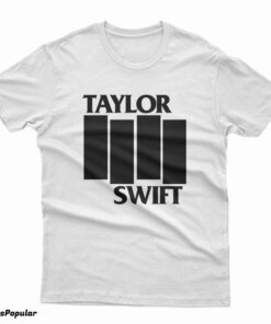 Black Flag Taylor Swift Logo Parody T-Shirt