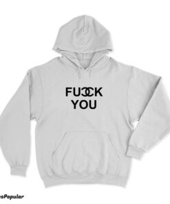 Chanel Fuck You Logo Parody Hoodie