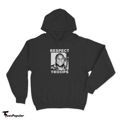 Christopher Dorner Respect Troops Hoodie