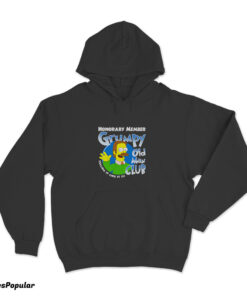 The Simpson Honorary Member Grumpy Old Man Club Telling It Like It Is Hoodie