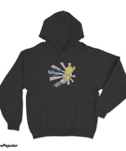 The Simpsons Mr Sparkle Japanese Detergent Novelty Homer Simpson Hoodie