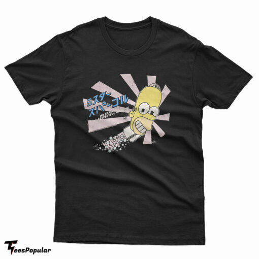 The Simpsons Mr Sparkle Japanese Detergent Novelty Homer Simpson T-Shirt