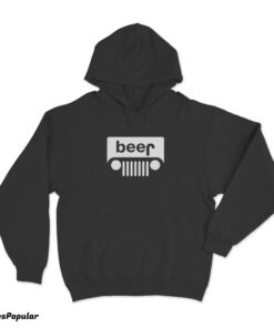 Jeep Beer Logo Parody Hoodie