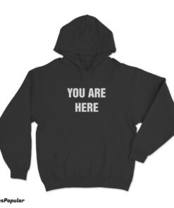 John Lennon You Are Here Hoodie