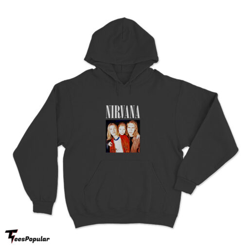 Nirvana Hanson Mashup 90's Pop Punk Band Fan Hoodie