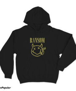 Ransom Nirvana Logo Parody Hoodie