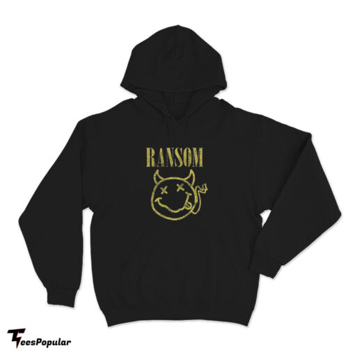 Ransom Nirvana Logo Parody Hoodie