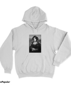 Star Wars Princess Leia Mona Lisa Parody Hoodie