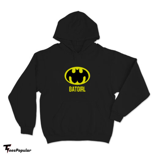 Batgirl Batman Boob Logo Hoodie