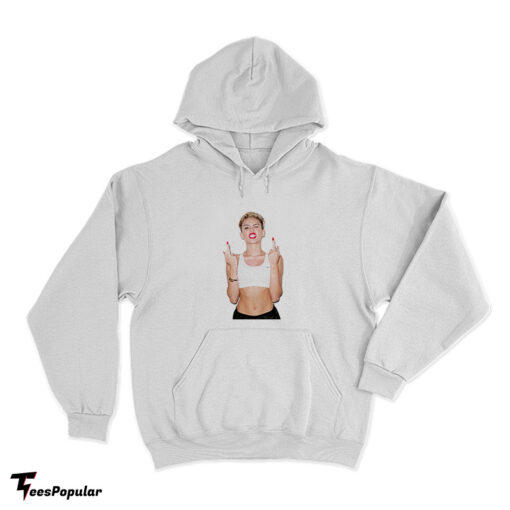 Miley Cyrus Finger Up Hoodie