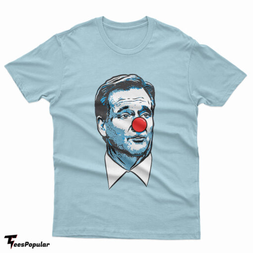 NFL Roger Goodell Parody Barstool Clown Red Nose T-Shirt
