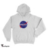 Pizza Nasa Logo Parody Hoodie