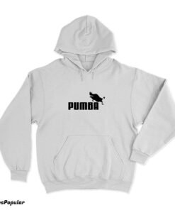 Pumba Puma Logo Parody Hoodie