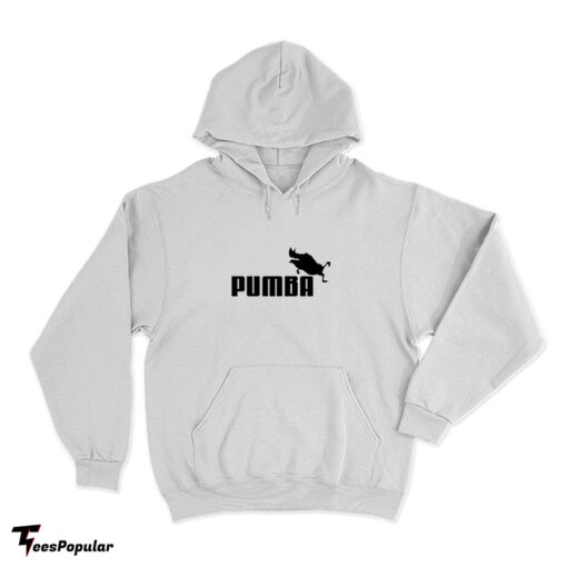 Pumba Puma Logo Parody Hoodie