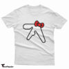 Aphex Twin Hello Kitty Logo Parody T-Shirt