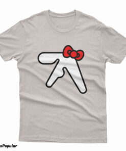 Aphex Twin Hello Kitty Logo Parody T-Shirt