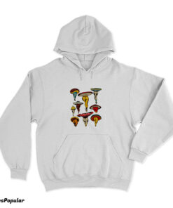 Sexy Mushrooms Tattoo Flash Hoodie