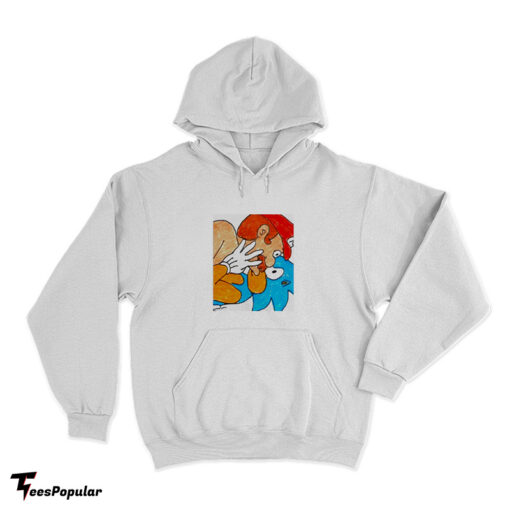 Super Mario Kiss Sonic Funny Art Hoodie