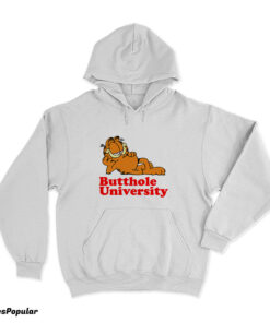 Garfield Butthole University Hoodie