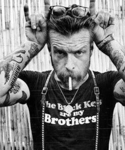 Jesse Hughes – The Black Keys Are My Brothers T-Shirt