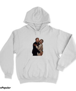 Kanye West Kissing Kanye Hoodie