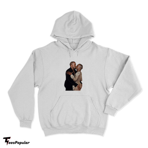 Kanye West Kissing Kanye Hoodie