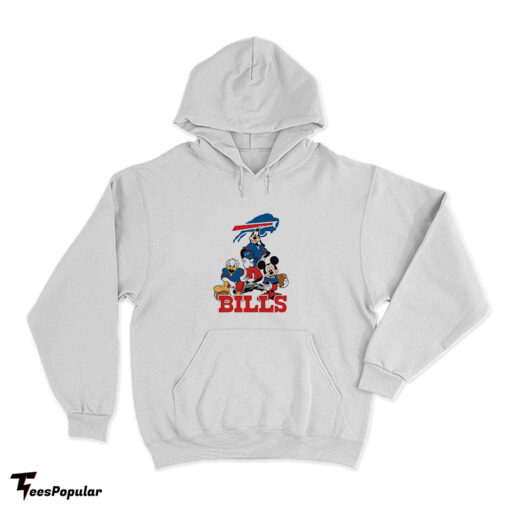 Mickey Mouse Characters Disney Buffalo Bills Hoodie