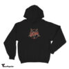 Selena Quintanilla Slayer Logo Parody Hoodie