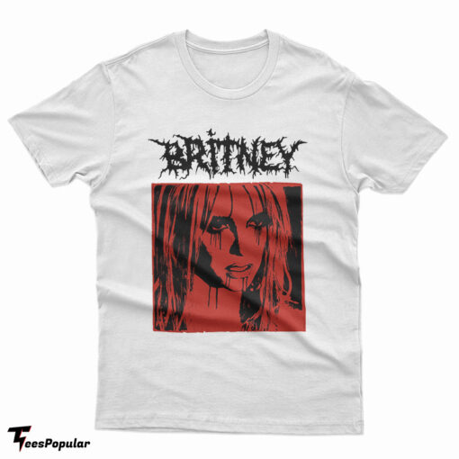 Britney Spears Metal Rock T-Shirt