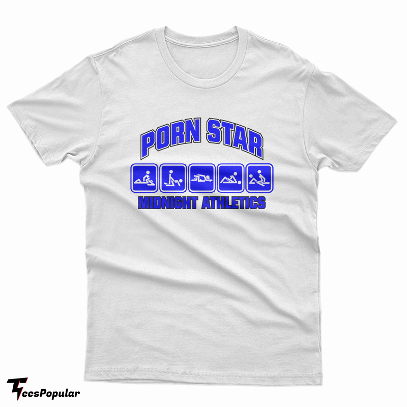 Porn Star Midnight Athletics T Shirt For Unisex 3397