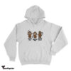 Monkey See No Evil Hear No Evil Get No Pussy Hoodie