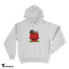 Peanuts Snoopy Parody Smoking Snoop Dogg On Rooftop Hoodie