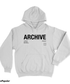 Archive Wright Research Hoodie