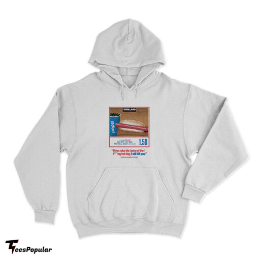 Kirkland Costco Hot Dog Combo Hoodie