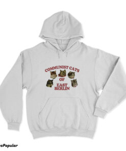 Communist Cats Of East Berlin Hoodie