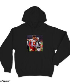 Patrick Mahomes Kissing Ref Meme Hoodie