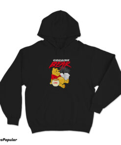 Pooh Coke Cocaine Bear Hoodie