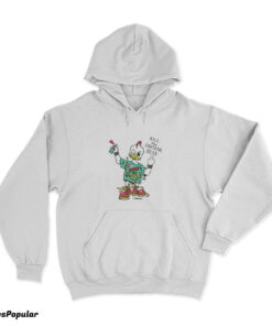 Punk Rock Duck Kill The Grateful Dead Hoodie