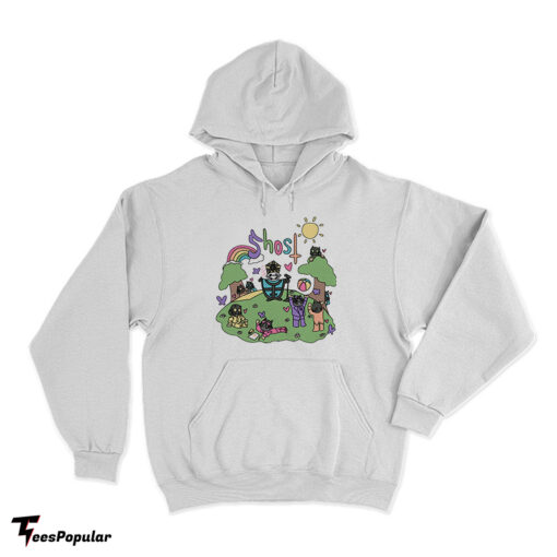 Cute Ghost Band Hoodie